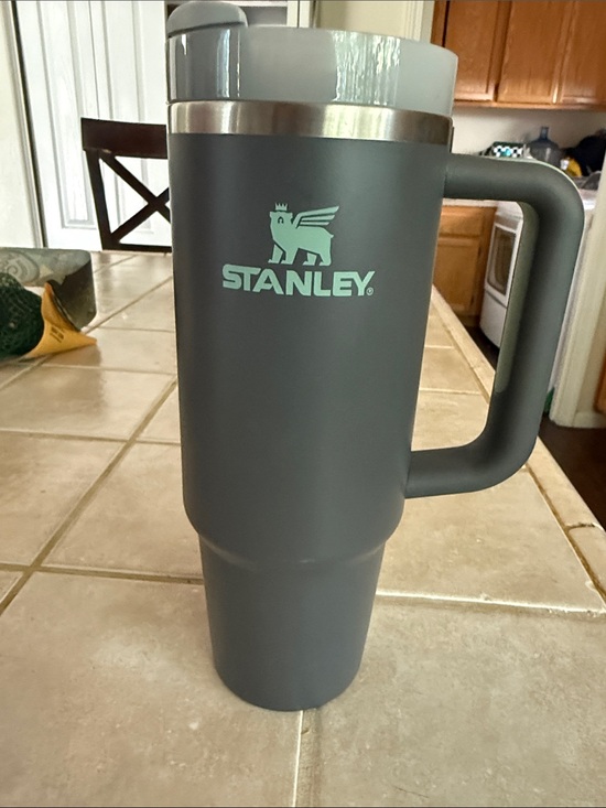 Stanley Other - Stanley Matte Gray Insulated Travel Mug with Handle